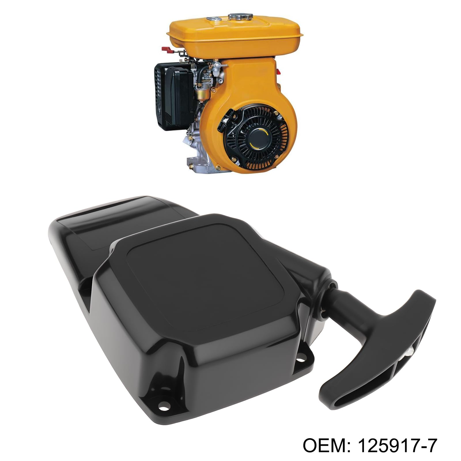 Avviatore a strappo 125917-7 compatibile con Robin EH025 BHX2500 BHX2500CA EM4251