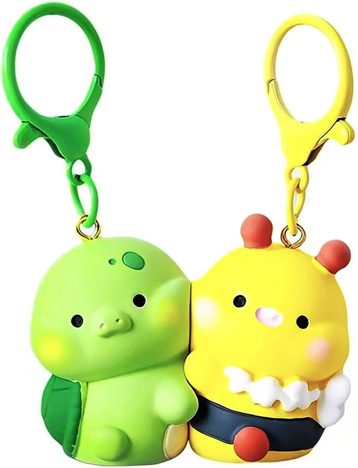 YOU WIZV Cute Keychain Kawaii Anime Keychains for Kids Backpack Charms Key Chain Accessory Friend Gift for Women Girl
