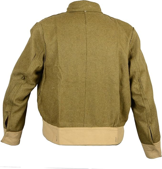 WW2 British Army 1937 Wzór Battledress tunika reprodukcja wełniany mundur wojskowy kurtka