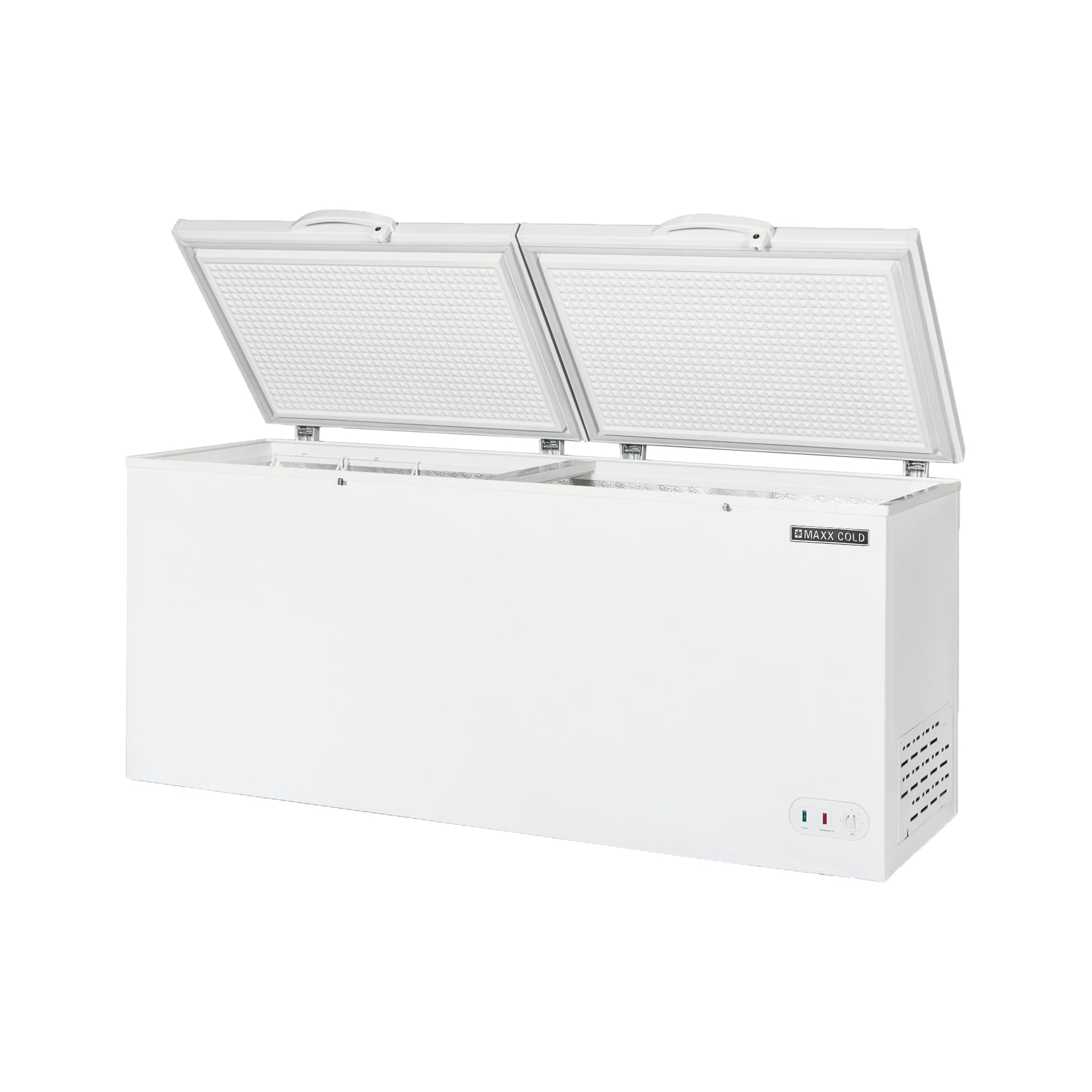 Select Series Chest Freezer with Split Top by MAXX Cold – 30.0 Cubic Feet, 850.0 liters, White, Model MXSH30.0SHC