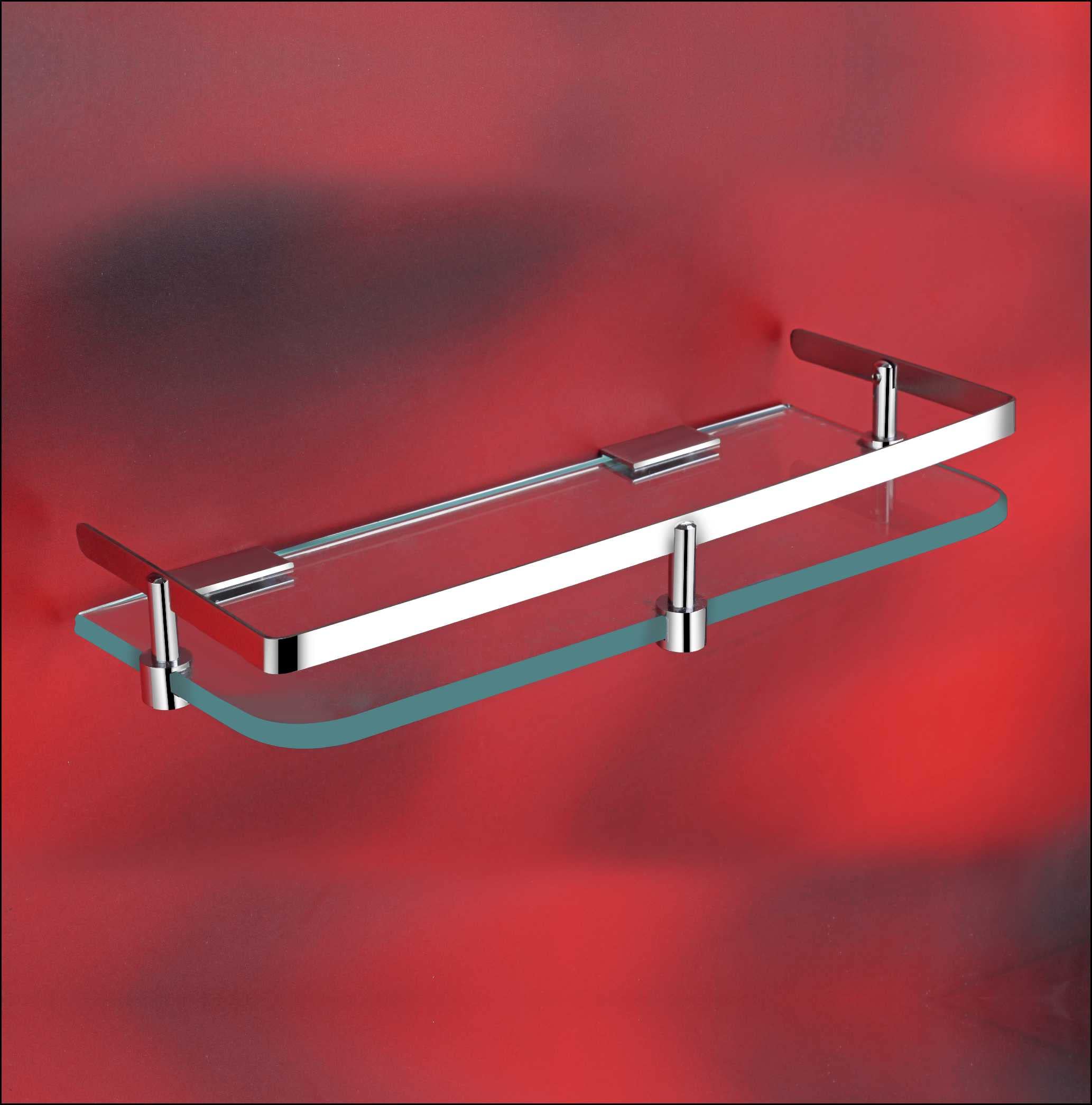 Easyhome Furnish Steel Transparent Glass Corner Shelf/Multipurpose Glass Shelf Bathroom Shelves Rack Wall Mounted Shelf Bathroom Accessories (Chrome Finish)(12x14x16) (12X5) (B096BFPMFJ) Amazon Price History, Amazon Price Tracker