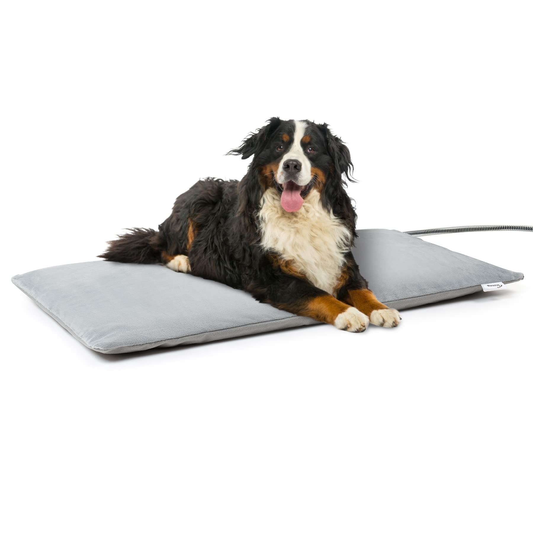Toozey Manta Electrica para Mascotas Exterior con Cubierta Impermeable y Tubo Antimordedura, Manta Termica para Recién Nacidos, Embarazadas, Ancianos, Articulaciones Lesionados, Gato y Perro, 70X40cm