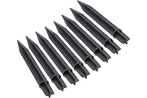 8PCS Torch Stake 8.25 Inch Pathway Light Stake Plastic Path Light Replacement...