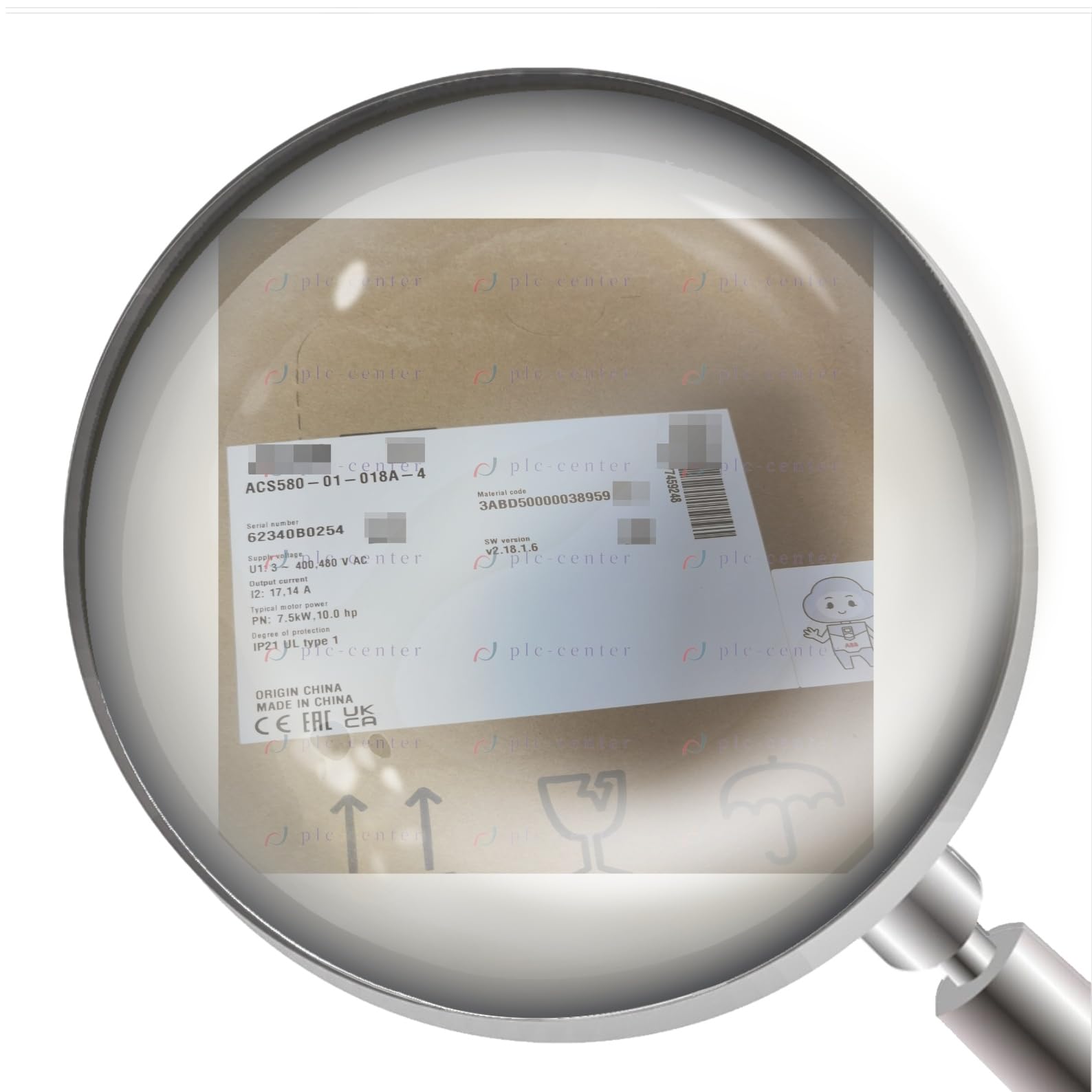 ACS580-01-018A-4 New Frequency Converter ACS580-01-018A-4