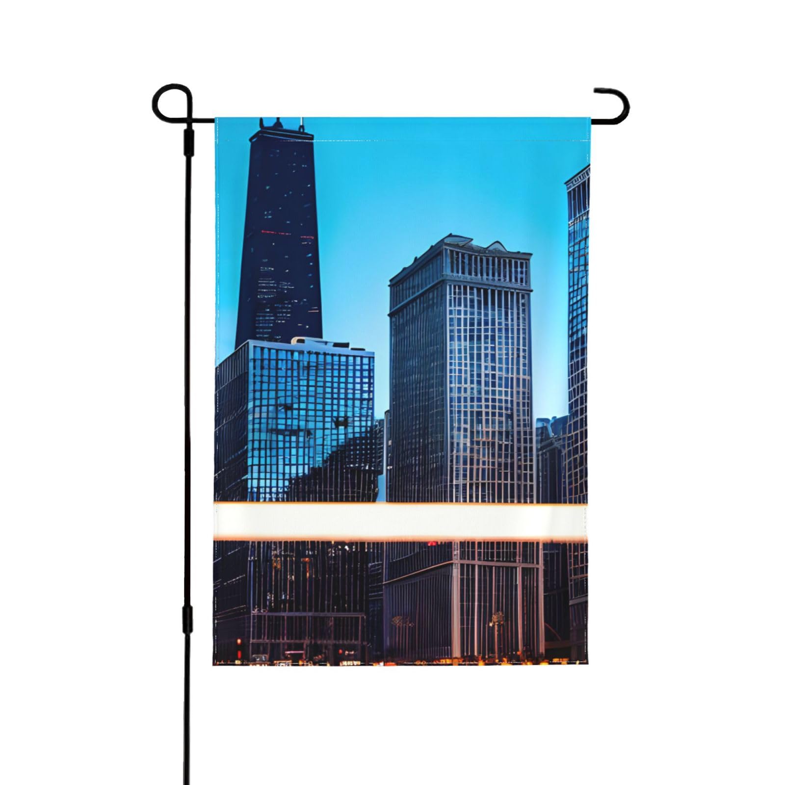 Drapeaux décoratifs pour l'extérieur Chicago Reflect de jardin toutes saisons
