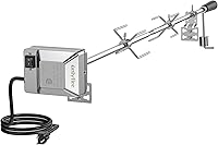 Vista 1 de Kit de rotisería de reemplazo con parrilla universal Onlyfire - Varilla hexagonal / motor eléctrico de acero inoxidable, 45