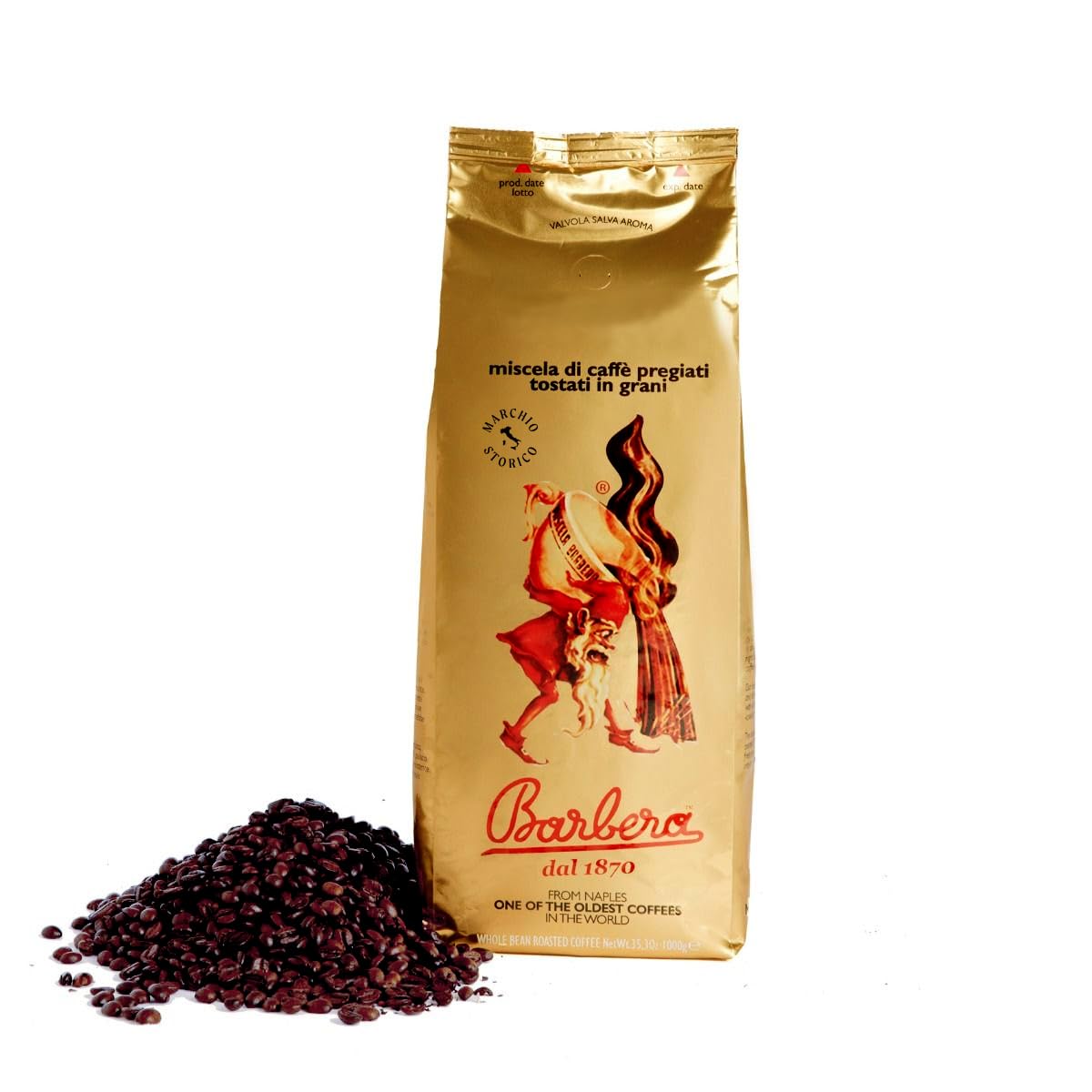 Barbera Caffè Mago 3 x 1000g Bohnen