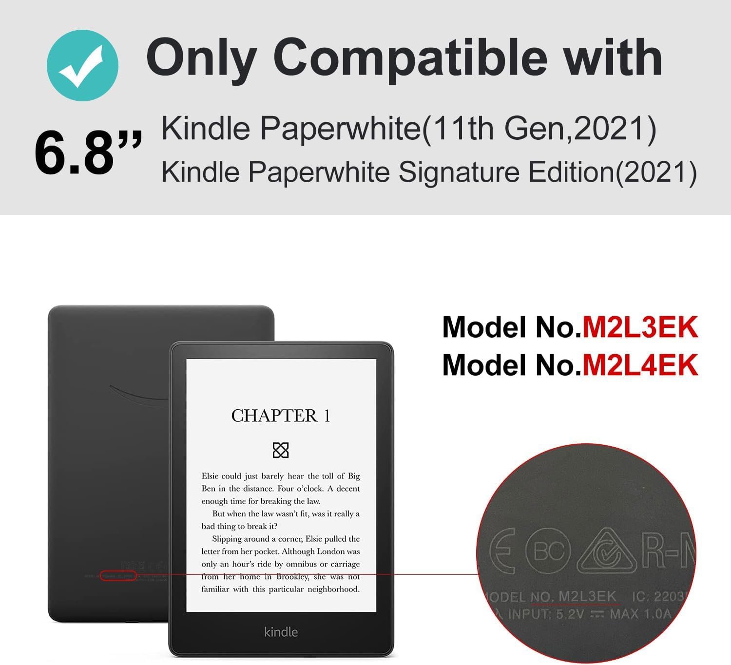 Amazon.com: MOROCK Case for All-New 6.8