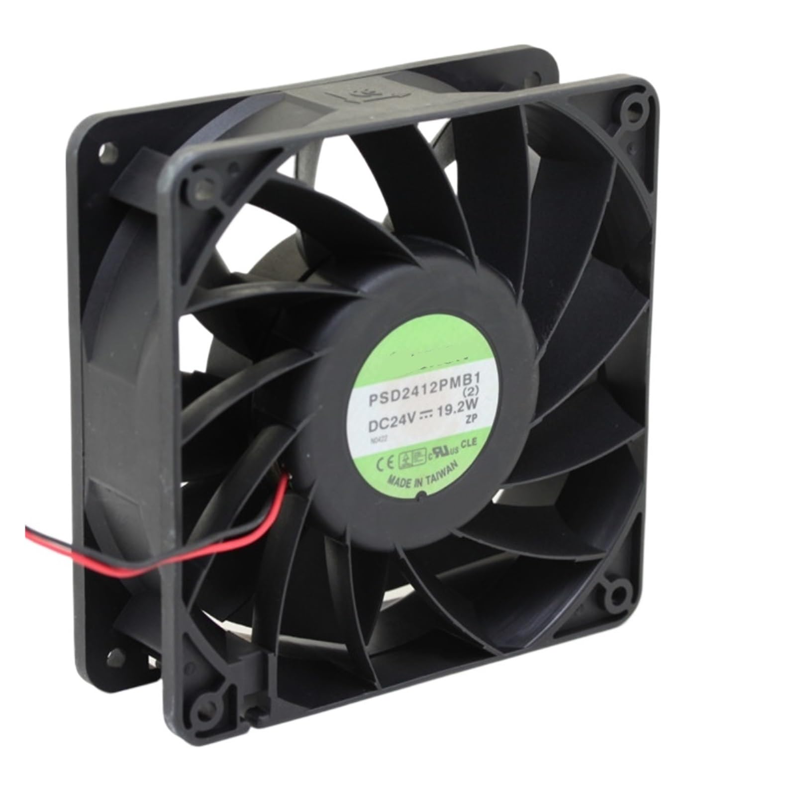 PEQYUACTE 120mm 24V Fan 120mm X 120mm X 38mm PSD2412PMB1 12cm DC 24V 19.5W Cooling Fan