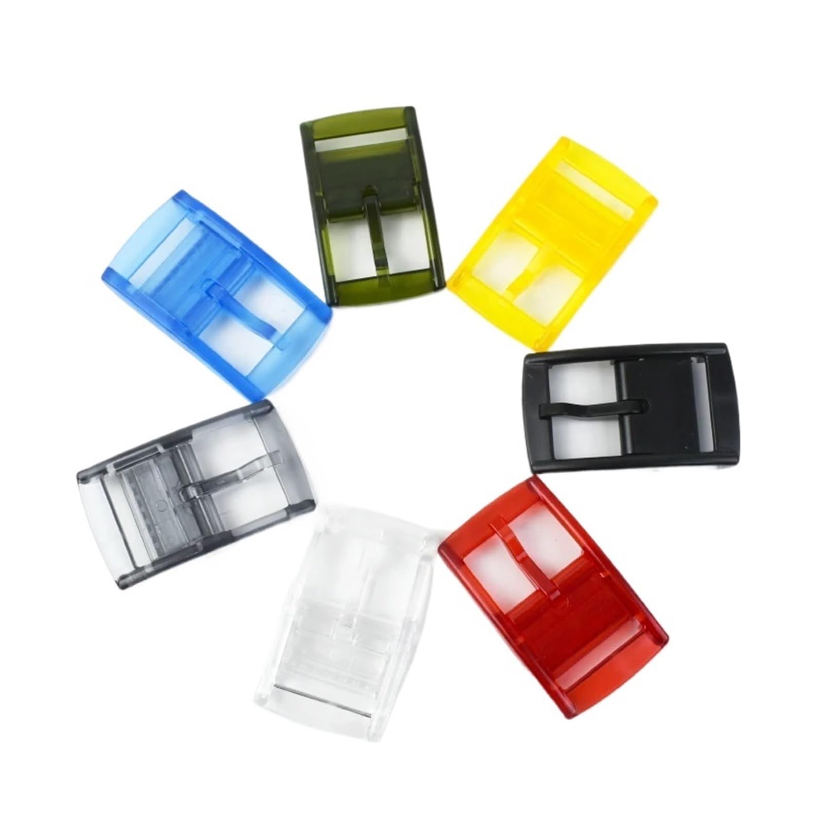 2/4/10 Pezzi Fibbie in plastica for Cintura 34 mm Testa Pantaloni Pantaloni Cinture Fibbia ad ardiglione Chiusura Cintura Fai da Te Abbigliamento Decorazione Accessori(Arancione,34mm-10Pcs)
