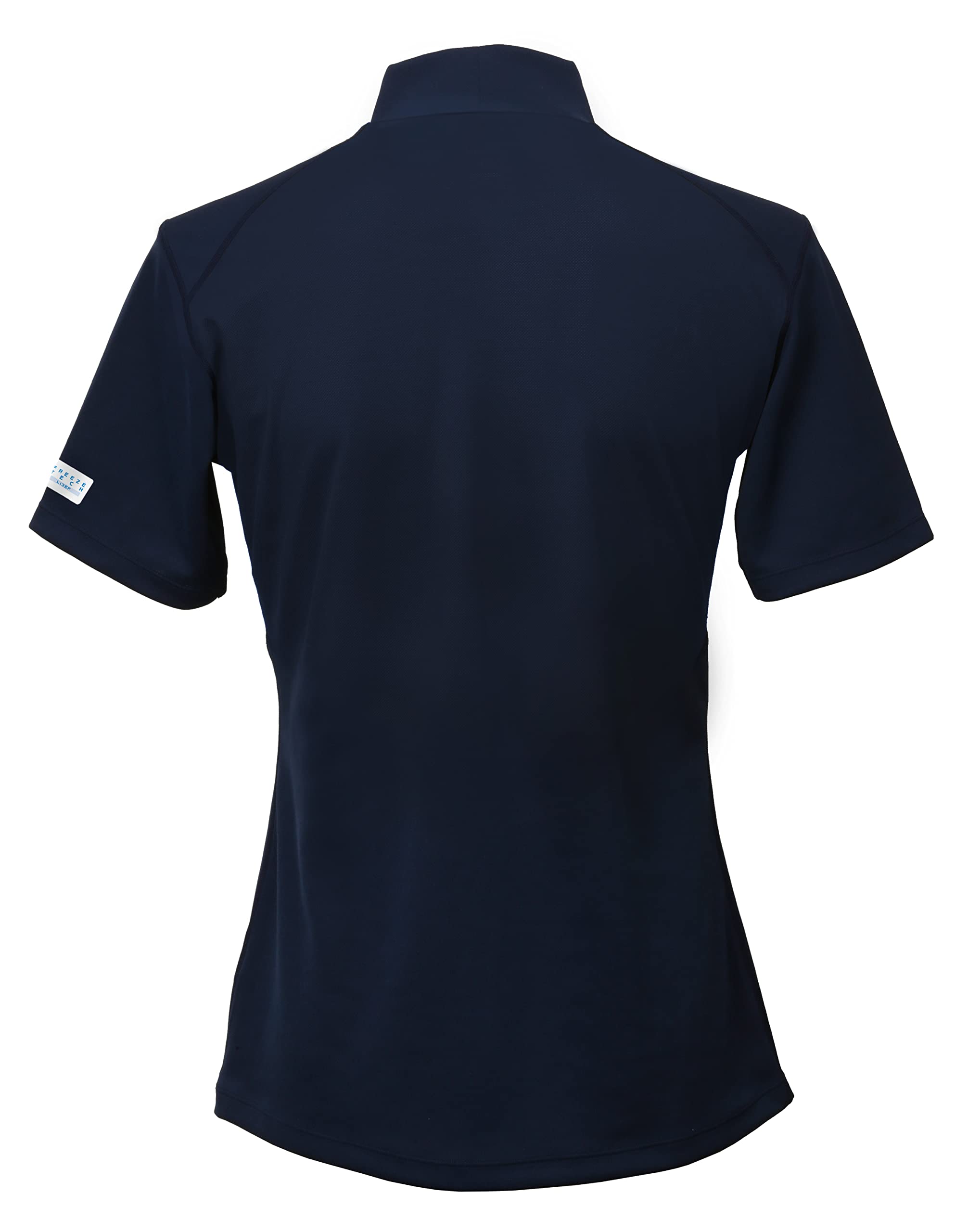 Amazon | [フリーズテック] 氷撃 半袖 モックネック ネイビー