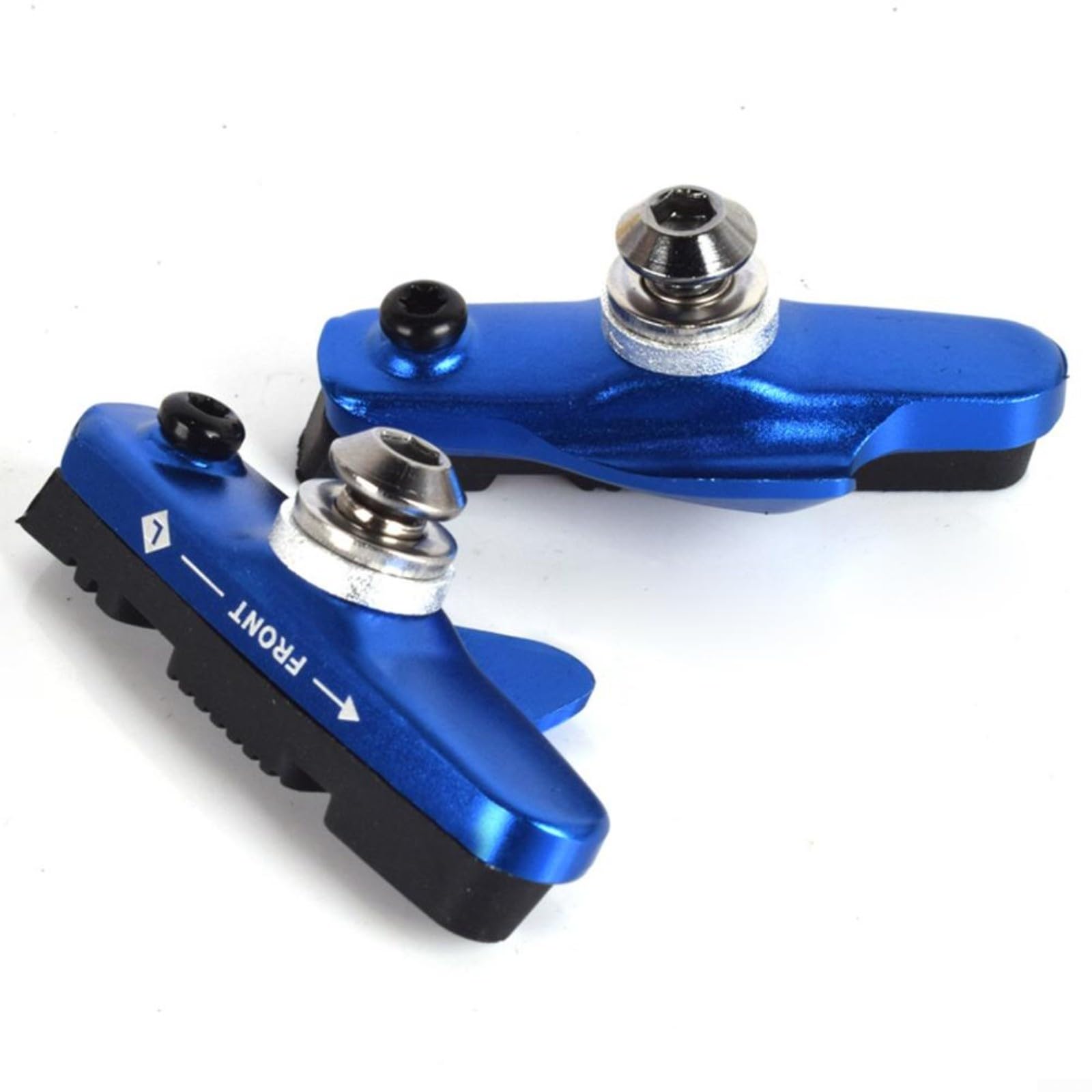 Fesatccoz V-Brake Bremsbeläge 55,4mm – Leise, Rutschfest, Für MTB & Rennrad, Inkl. 2 Beläge