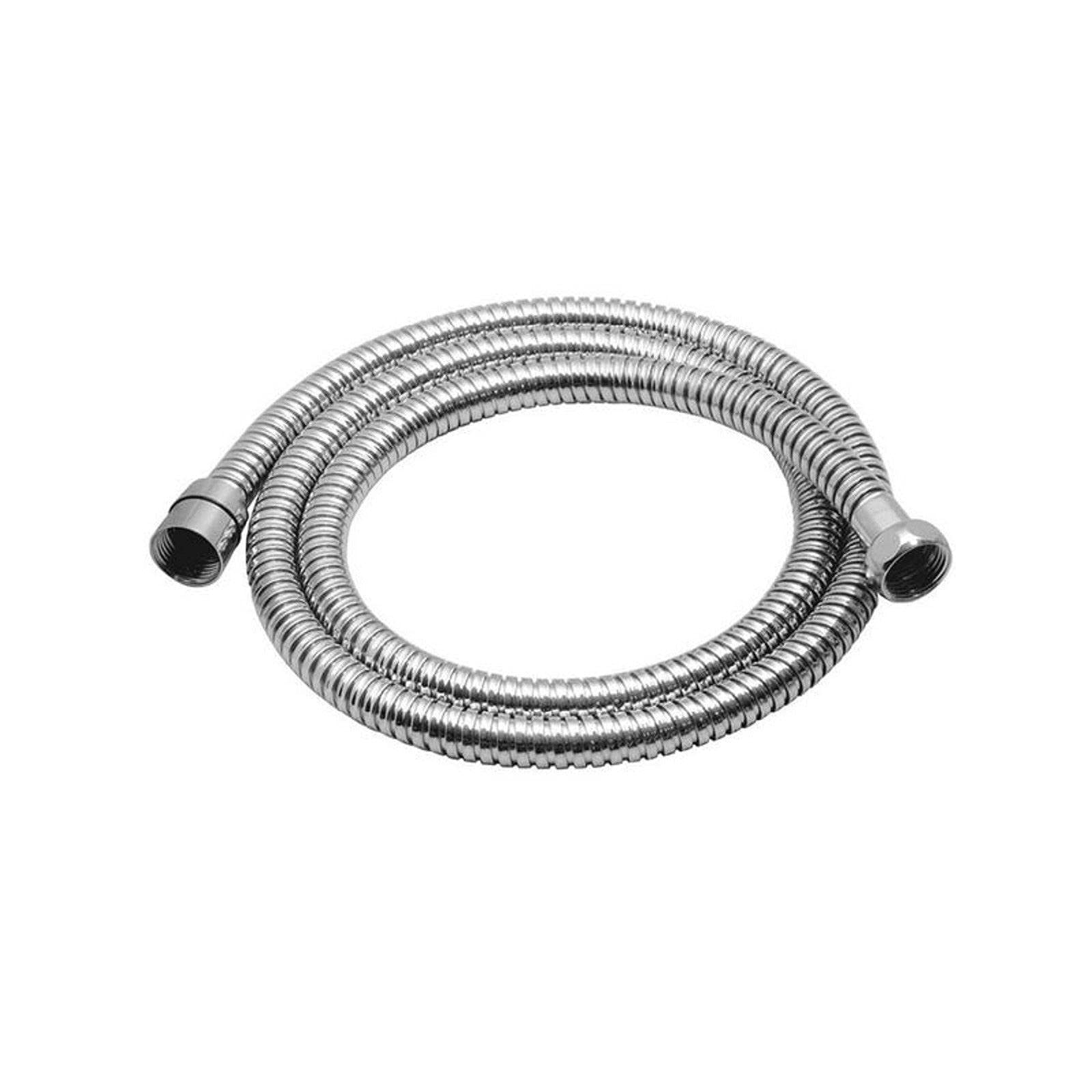 Nes Home Chrome 1.5M Stainless Steel Double Lock Shower Hose