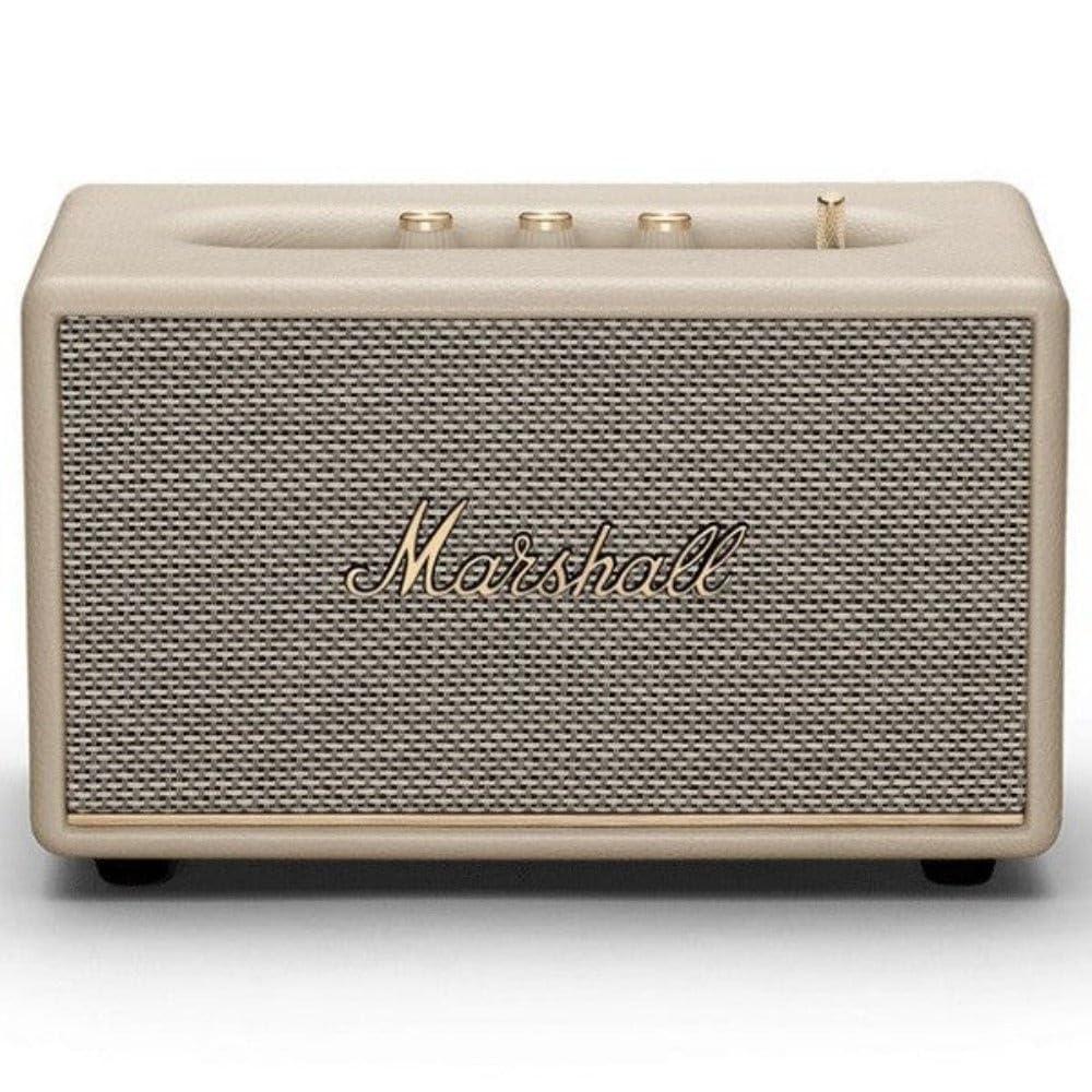 Marshall マーシャル ACTON3BLUETOOTH-CREAM Marshall Acton III Bluetooth Speaker, Cream : Amazon.co.za
