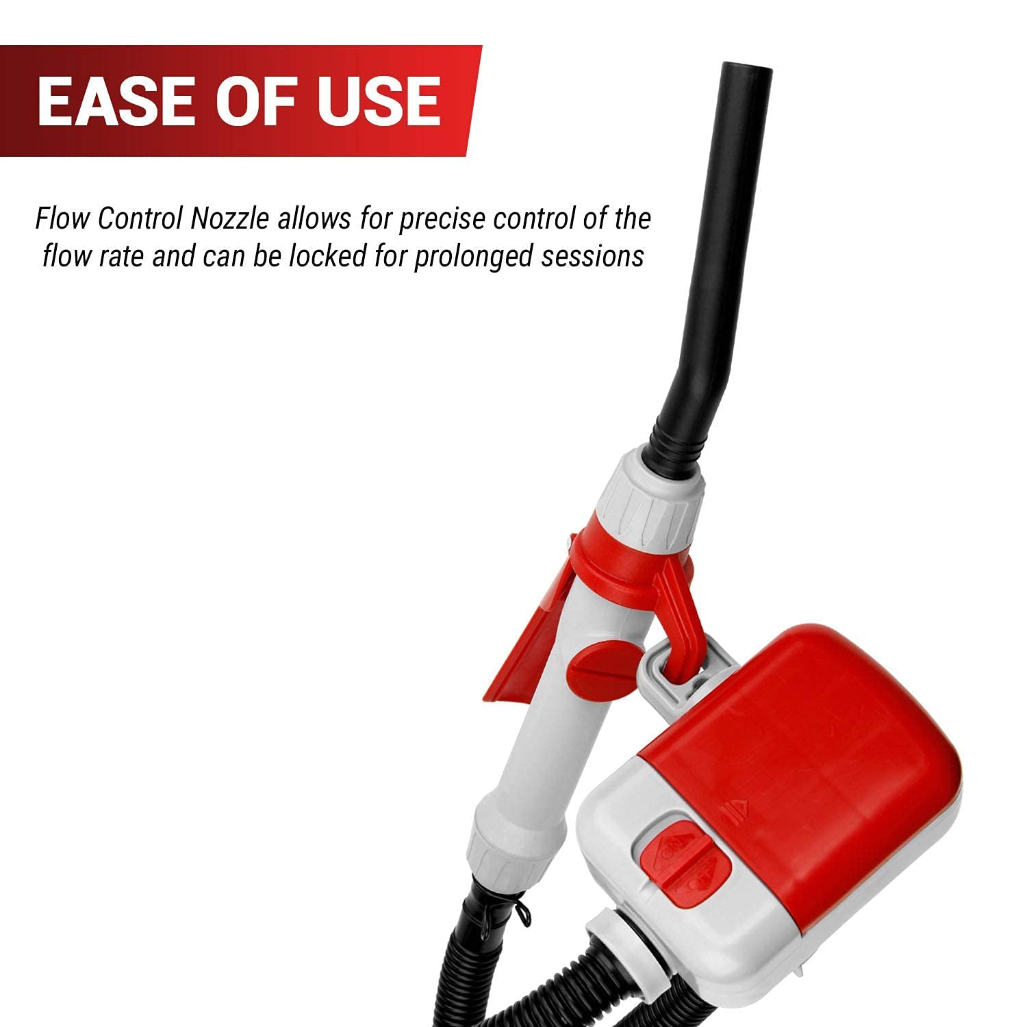 TERA PUMP Battery Gas Pump 10 Liters/min, 4AA Battery Powered Gas Can