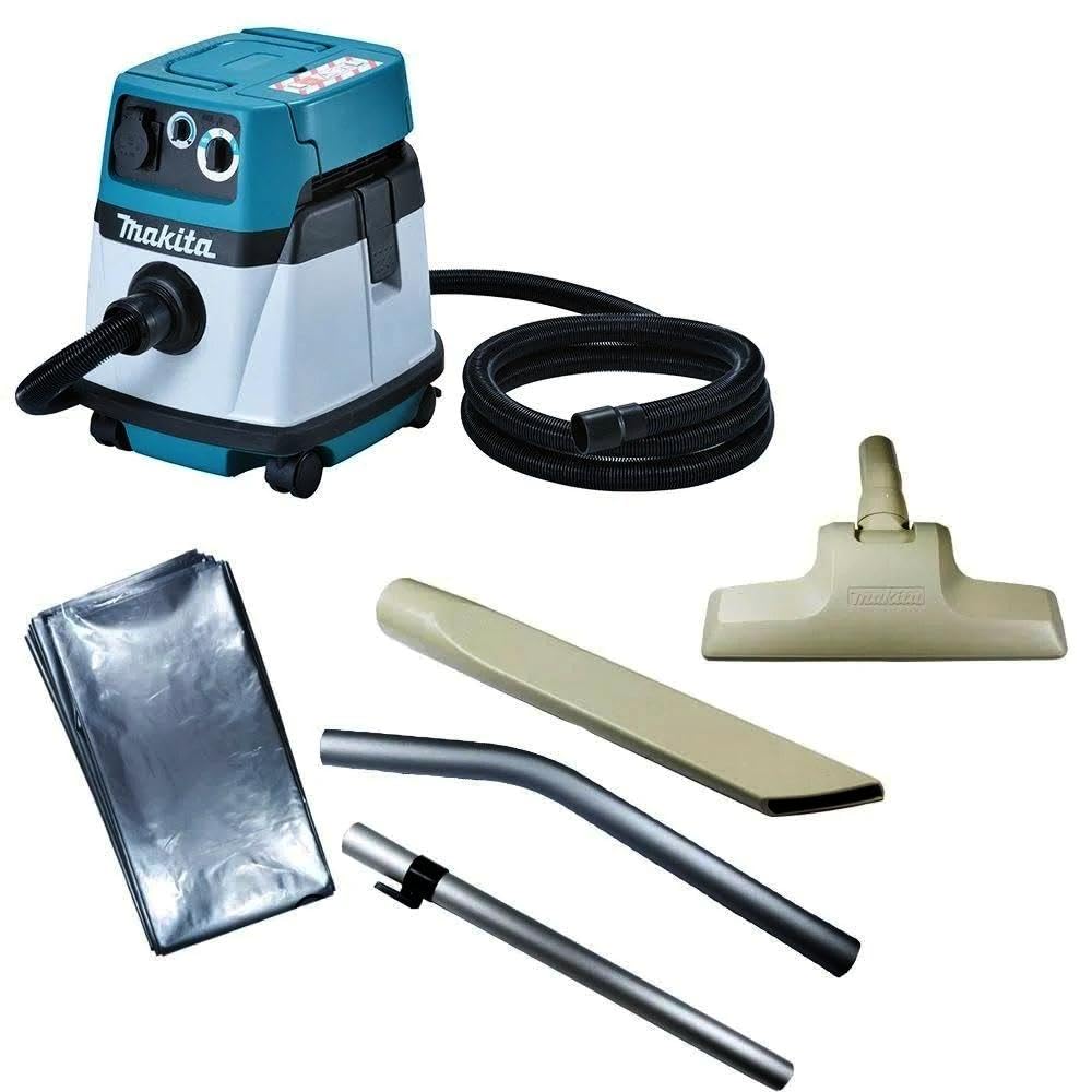 Makita VC1310LX1 - Aspirador Industrial, Negro/Azul