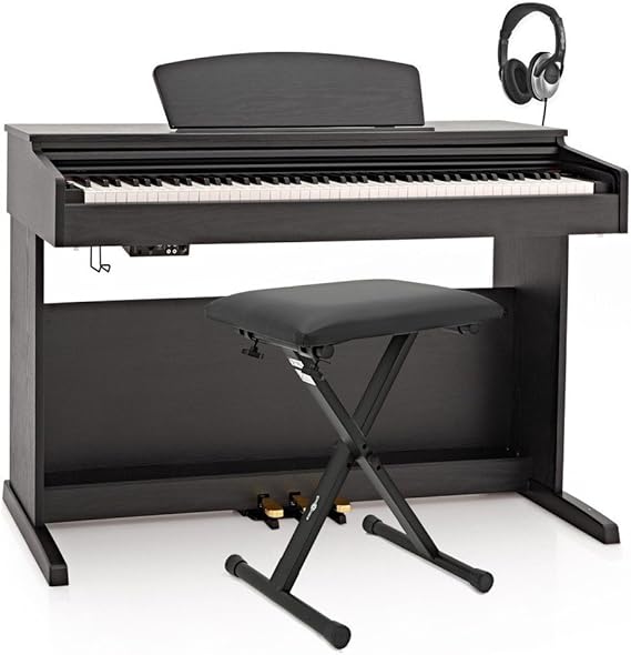 DP10X Digital Piano by Gear4music + Accessory Pack, Matte Black Amazon.co.uk Musical