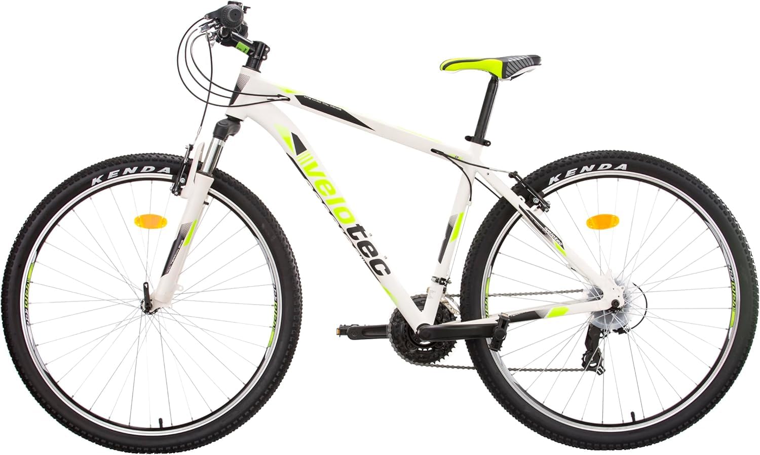 Multibrand Velotec PRO Mountain Bike in alluminio da 26/27.5/29 pollici, V-Brake, unisex, adatta per 155–190 cm