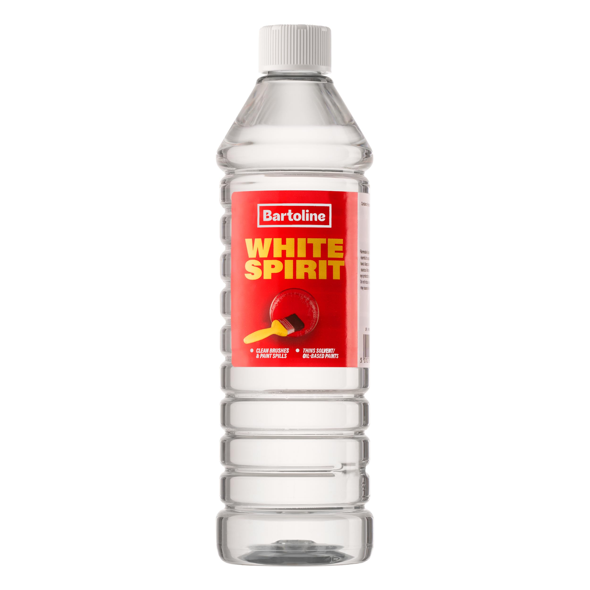 Bartoline White Spirit 750ml – Premium Solvent for Paint Thinning, Brush Cleaning & Degreasing, Fast-Drying