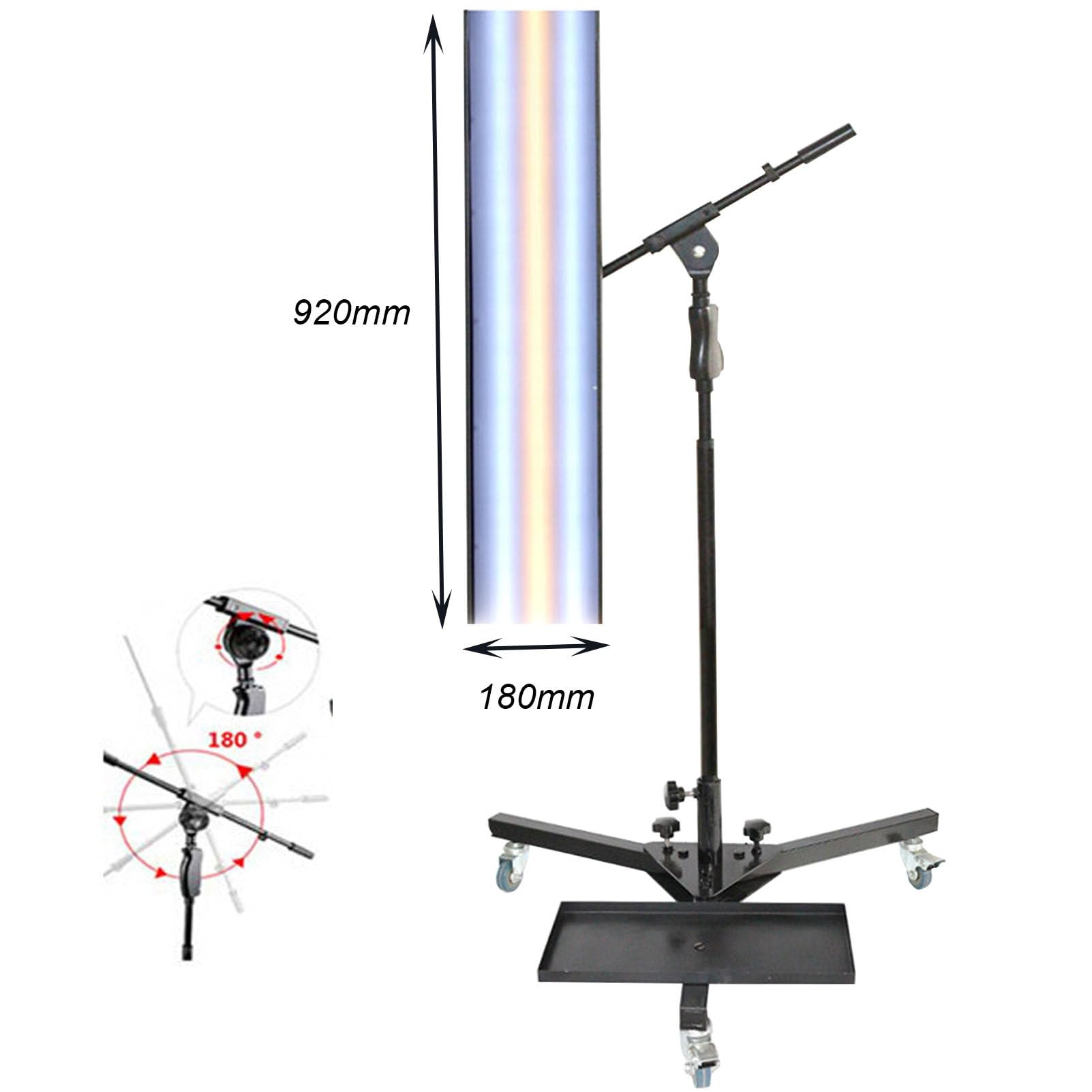 Luce LED per Riparazione ammaccature Vernice, Kit di Strumenti per Lampada con Supporto di Regolazione Luce a Striscia LED per Il Controllo della