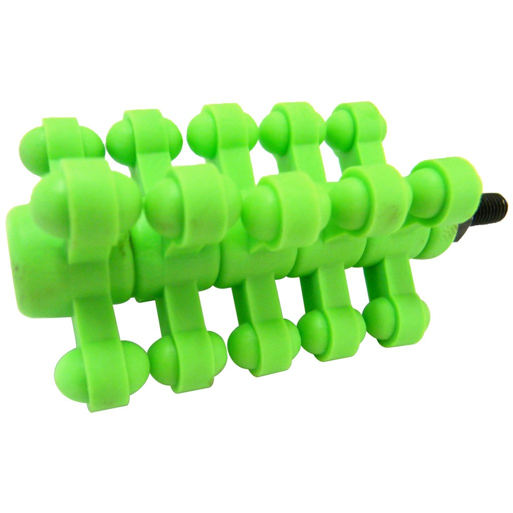 BowJax X-it Stabilizer, Neon Green, 4 3/8