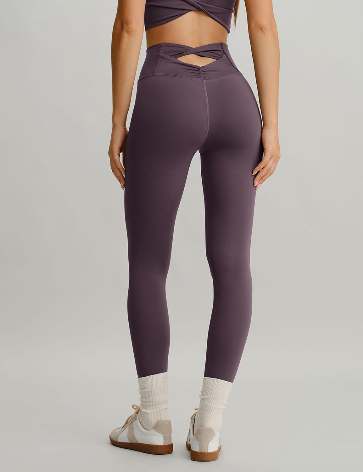 BERLOOK Leggings for Women High Waisted Tummy Control Yoga Pants Seamless Scrunch Workout Tights