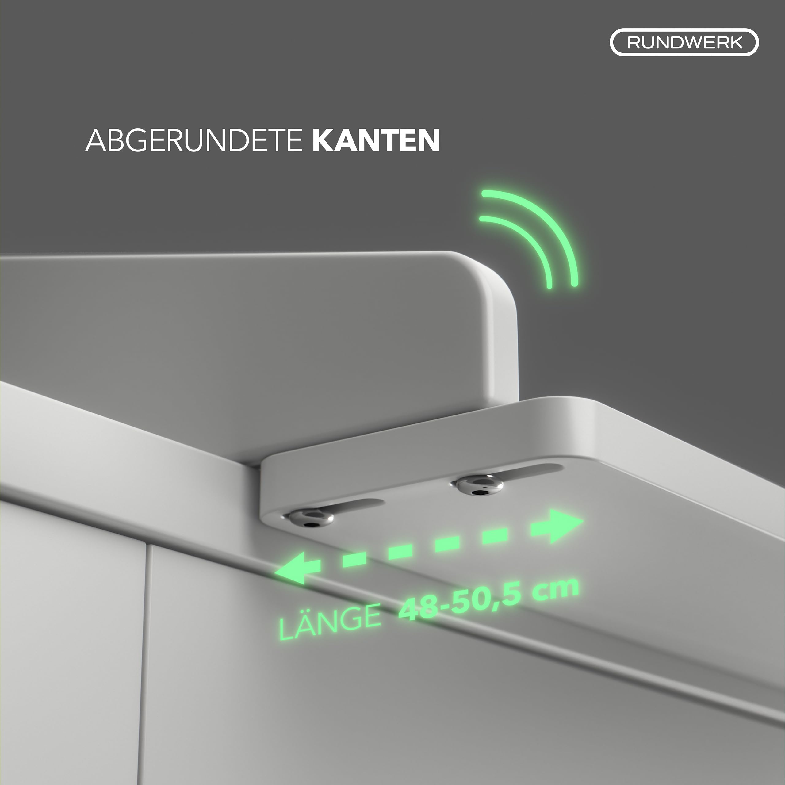Wickelaufsatz 80cm breit für IKEA Hemnes und Malm Kommoden - Kommodentiefe von 48-50,5cm - [80x75x13,5cm] - weiß - Sicher & Belastbar - Wickelbrett - Wickelkommodenaufsatz - Holz