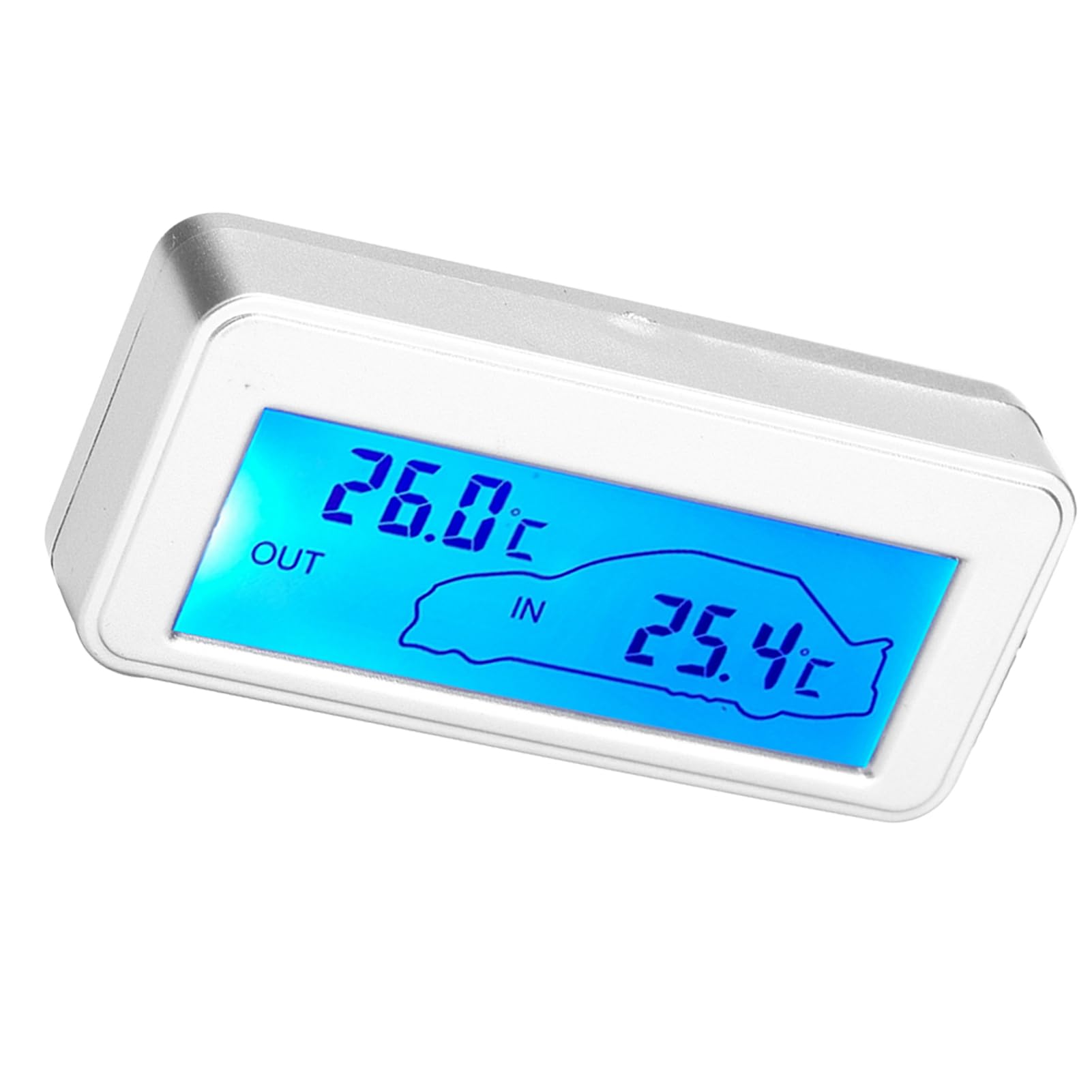 Car Indoor LCD Display Thermometer with Great Sensitivity and Accuracy for Car Temperature Meter Universal 12V Power Supply-image-28
