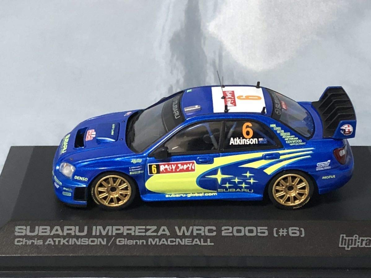 1/43スバルインプレッサ.WRC05． Amazon | hpiレーシング製 スバル インプレッサ WRC 2005年 1/43
