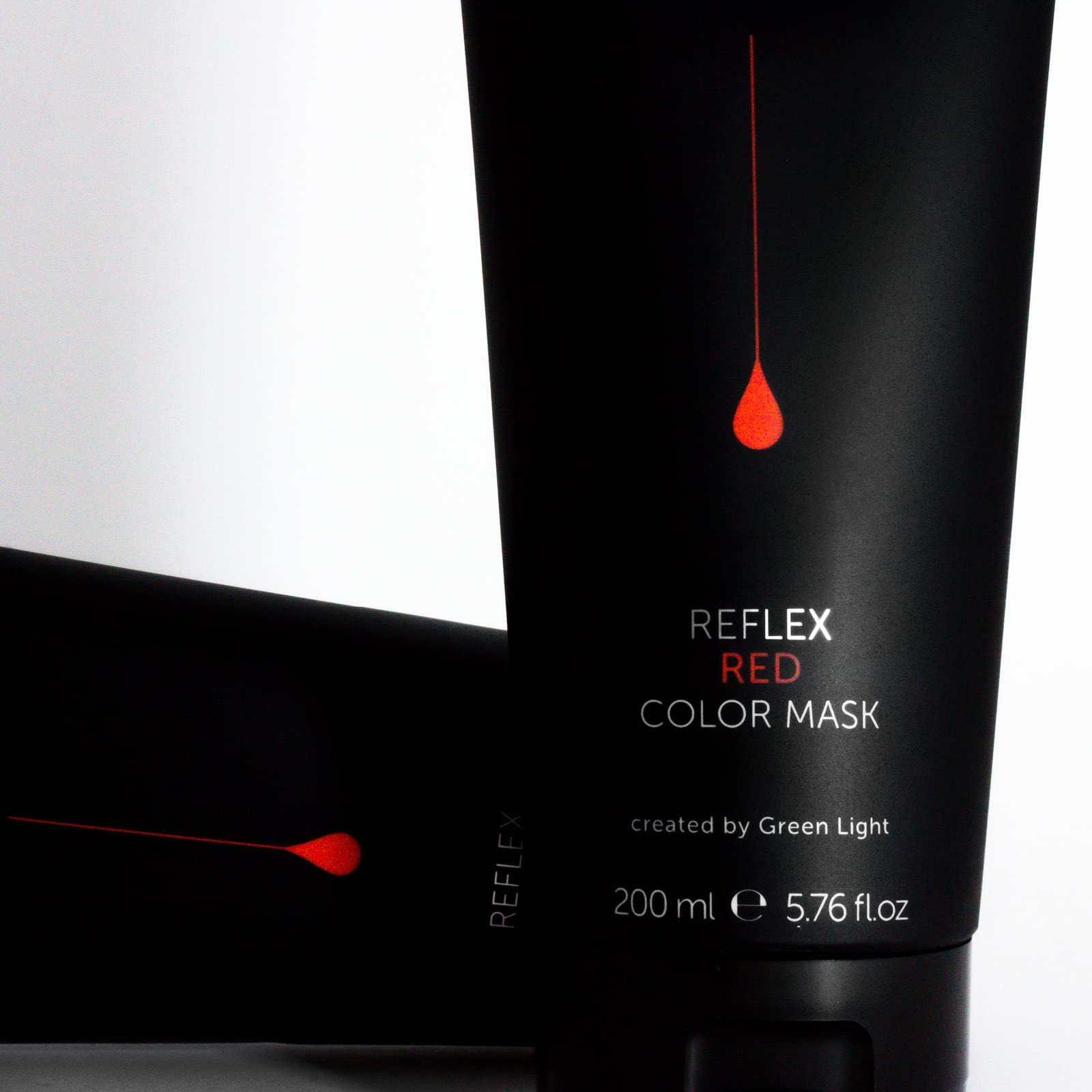 Luxury Hair Pro, Reflex Red Color Mask, Maschera Colorata Capelli, Nutriente e Lucidante, Riflessi Intensi e Brillanti, con Proteine della Seta e Olio di Argan, Rosso, 200 ml