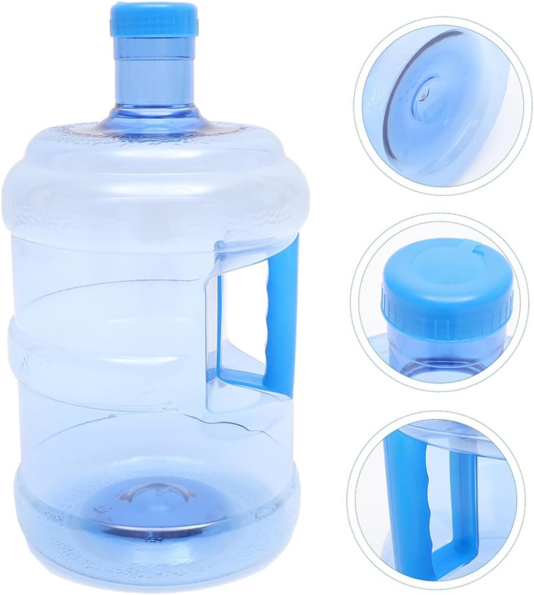 Thickened PET Water Bucket Large Capacity Water Jug Handle for Home and Outdoor Use for Camping Hiking and Emergency