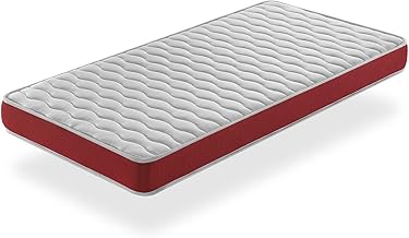 SHAULA Breathable Foam Mattress 70 x 190 Velvet, Height 14 cm, Ergonomic and Adaptable