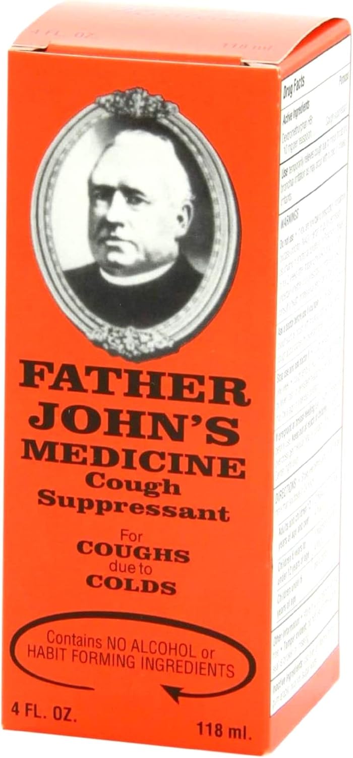 Father Johns Medicine Cough Suppressant, 4 Fl Oz (Pack of 3)