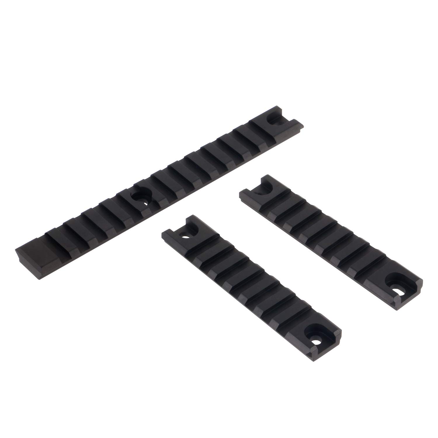 Picatinny Rail G36 20mm Rail Set Militare Alluminio Aerospaziale 3 Pezzi