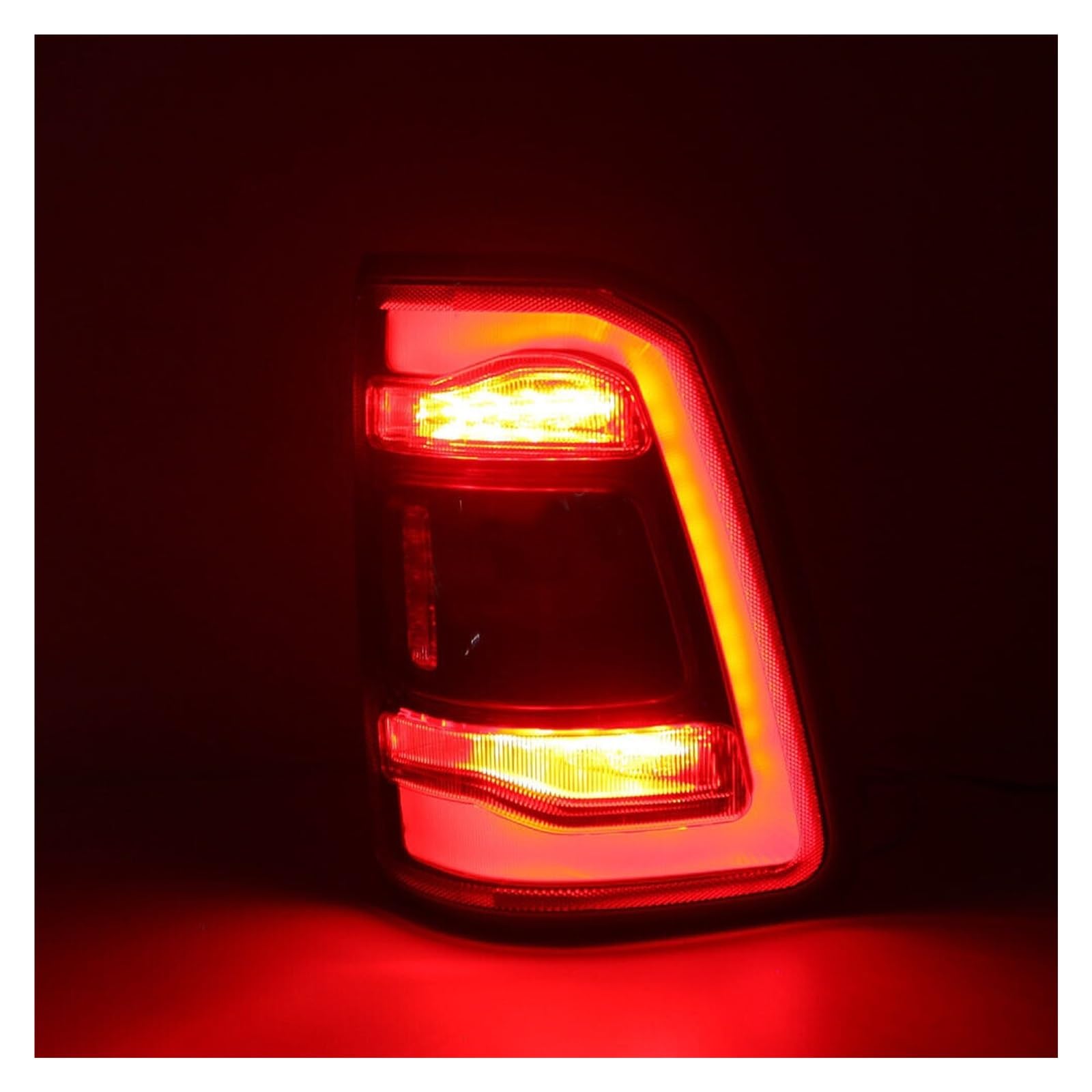 Pair Left & Right Tail Lights LED Rear Brake Lamp for RAM 1500 2019-2022 55112992AC 55112993AC 55112993AD