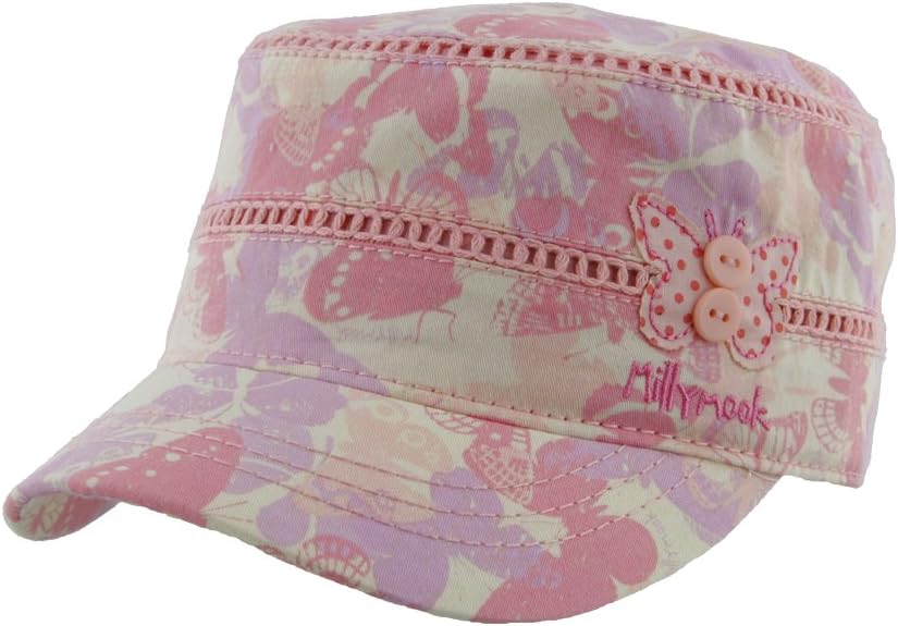 Girls Mao Cap - Destiny Pink