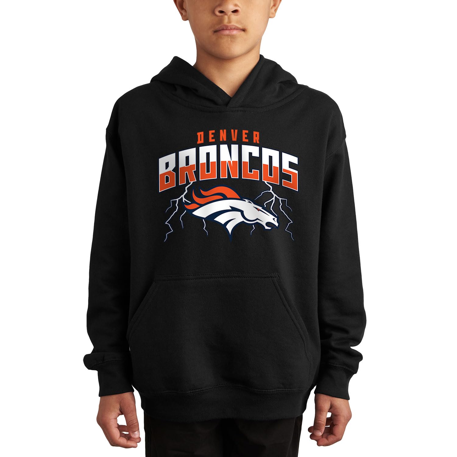 Junk Food Boys' Standard x NFL-Lightning-Officially Licensed Kid's Fleece Hoodie Girls