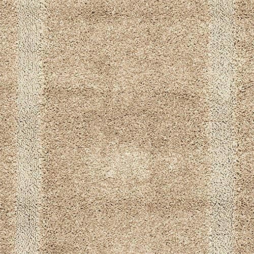 Image of 2x5 ft Shaggy Carpet Runner - Soft and Stylish Rug for Hallway, Bedroom, and Compact Interiors with Geometric Flair