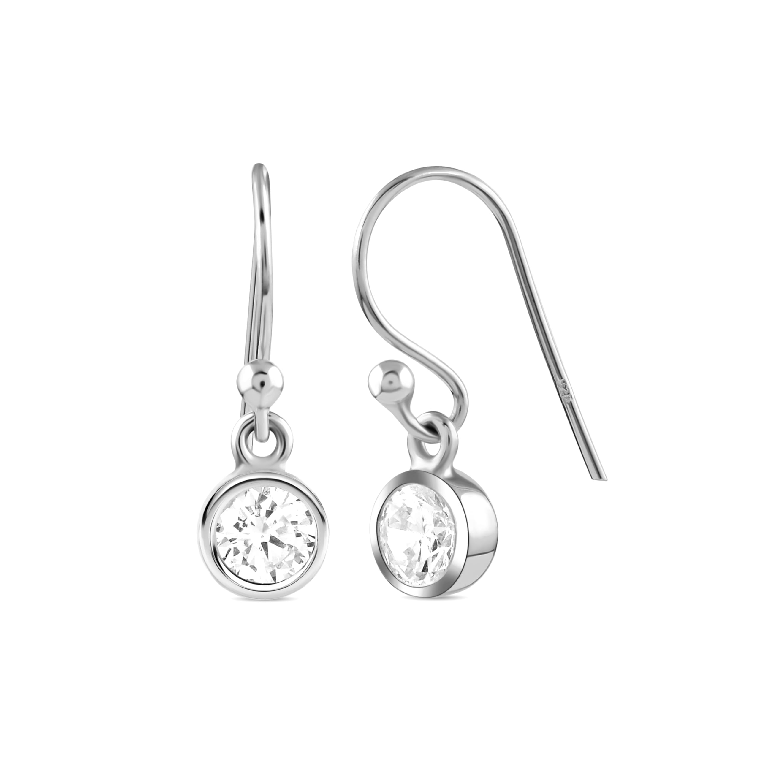 ROOVI Womens 92.5 Sterling Silver Dangle & Drop Earrings With Certificate of Authenticity and 925 Stamp Diwali Gift for Women & Girls (Silver) |6 Month Warranty (B0CTHMBG6G) Amazon Price History, Amazon Price Tracker