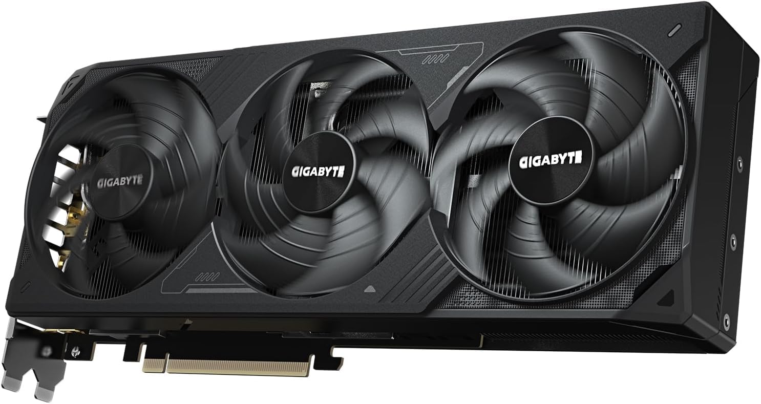 GIGABYTE GeForce RTX 5080 WINDFORCE OC SFF 16G Scheda Grafica, Sistema di Raffreddamento WINDFORCE, Scheda video 16GB 256-bit GDDR7, GV-N5080WF3OC-16GD compatibile con Desktop