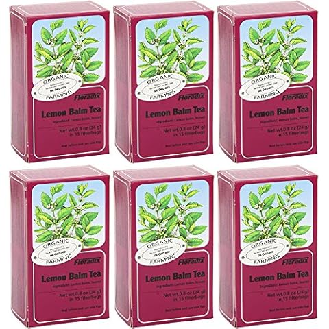 Floradix Organic Lemon Balm Herbal Tea Cover