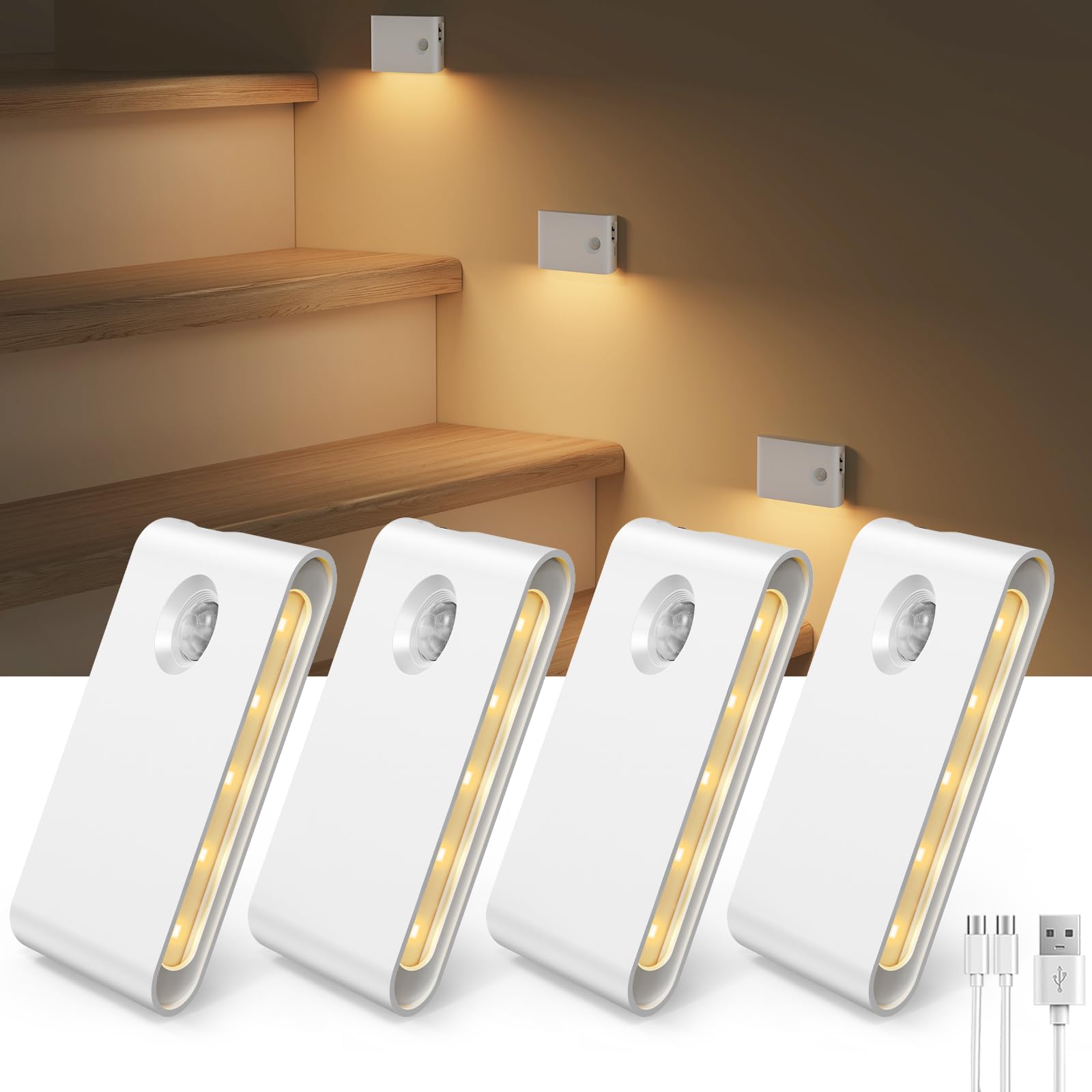 EZVALO Motion Sensor Stair Lights Indoor