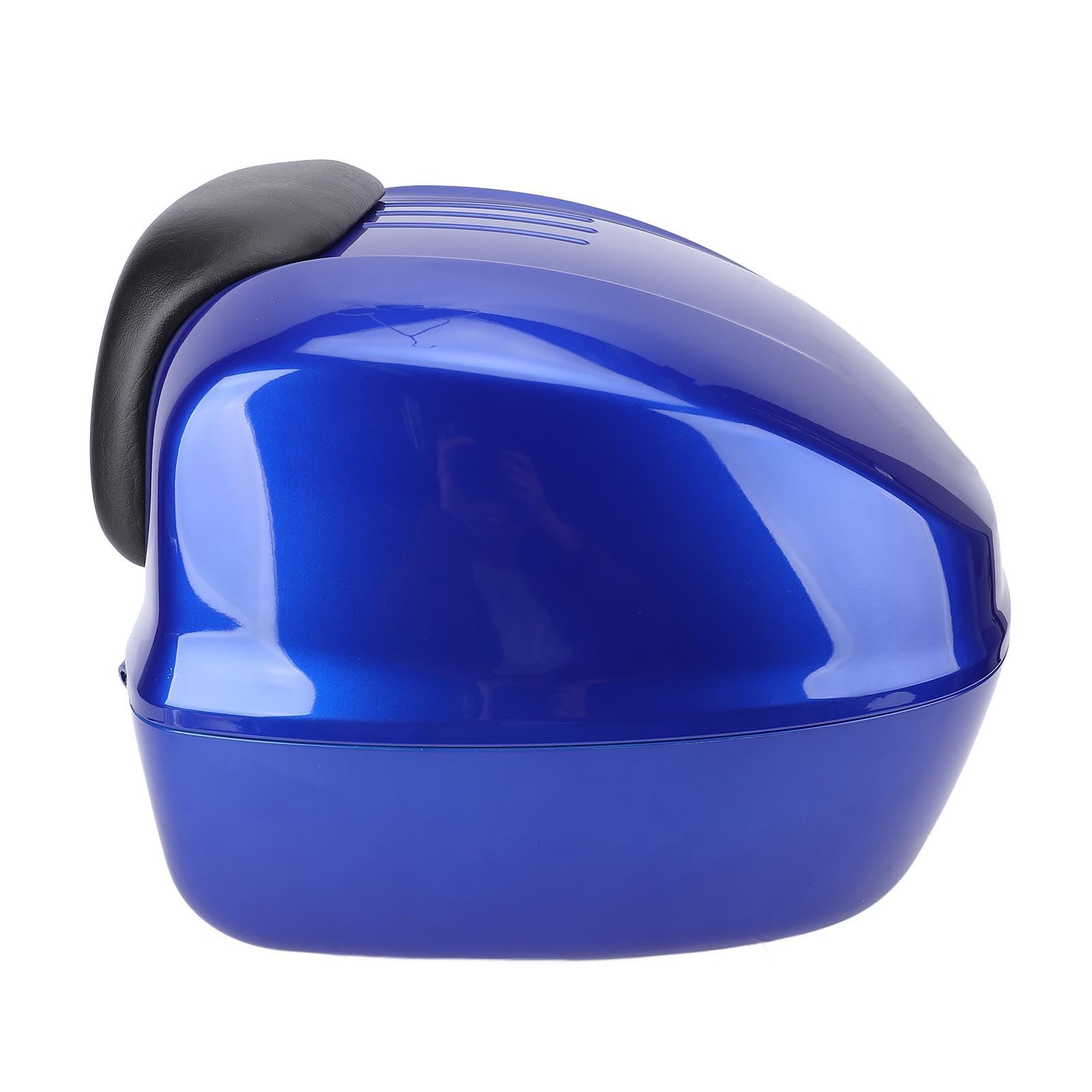 Durable Motorcycle Top Case with Combination Lock, Waterproof ABS