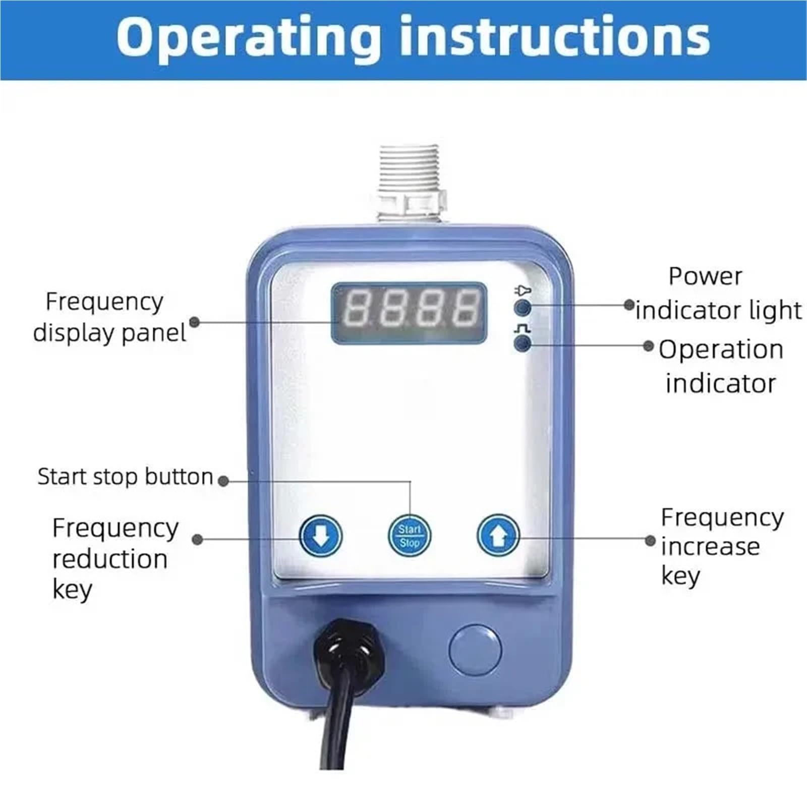 Pompa dozująca membranowa 220V Mikrokwasowa Elektromagnetyczna Pompa Membranowa, Chemiczna Pompa Dozująca Chlor do Uzdatniania Wody(15LH3bar)
