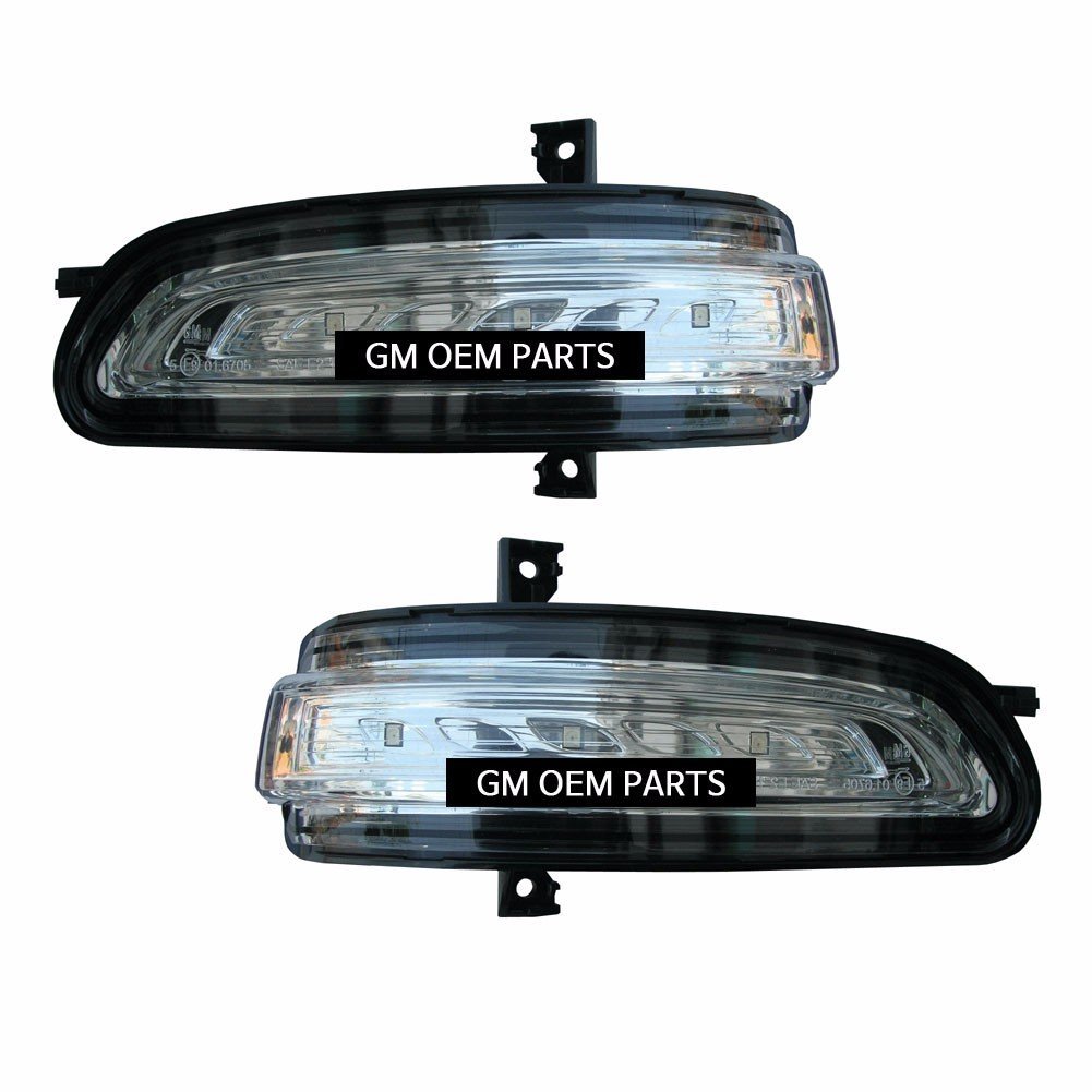 Amazon.com: Side Mirror Lamp Assy Left Right 2PCS for GM Chevrolet 