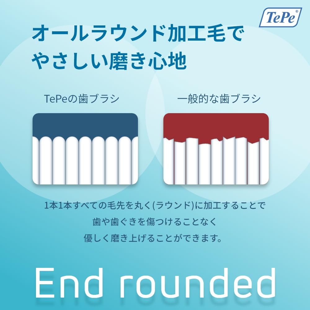 Amazon | TePe テペ 歯ブラシ ワンタフト Compact Tuft コンパクト