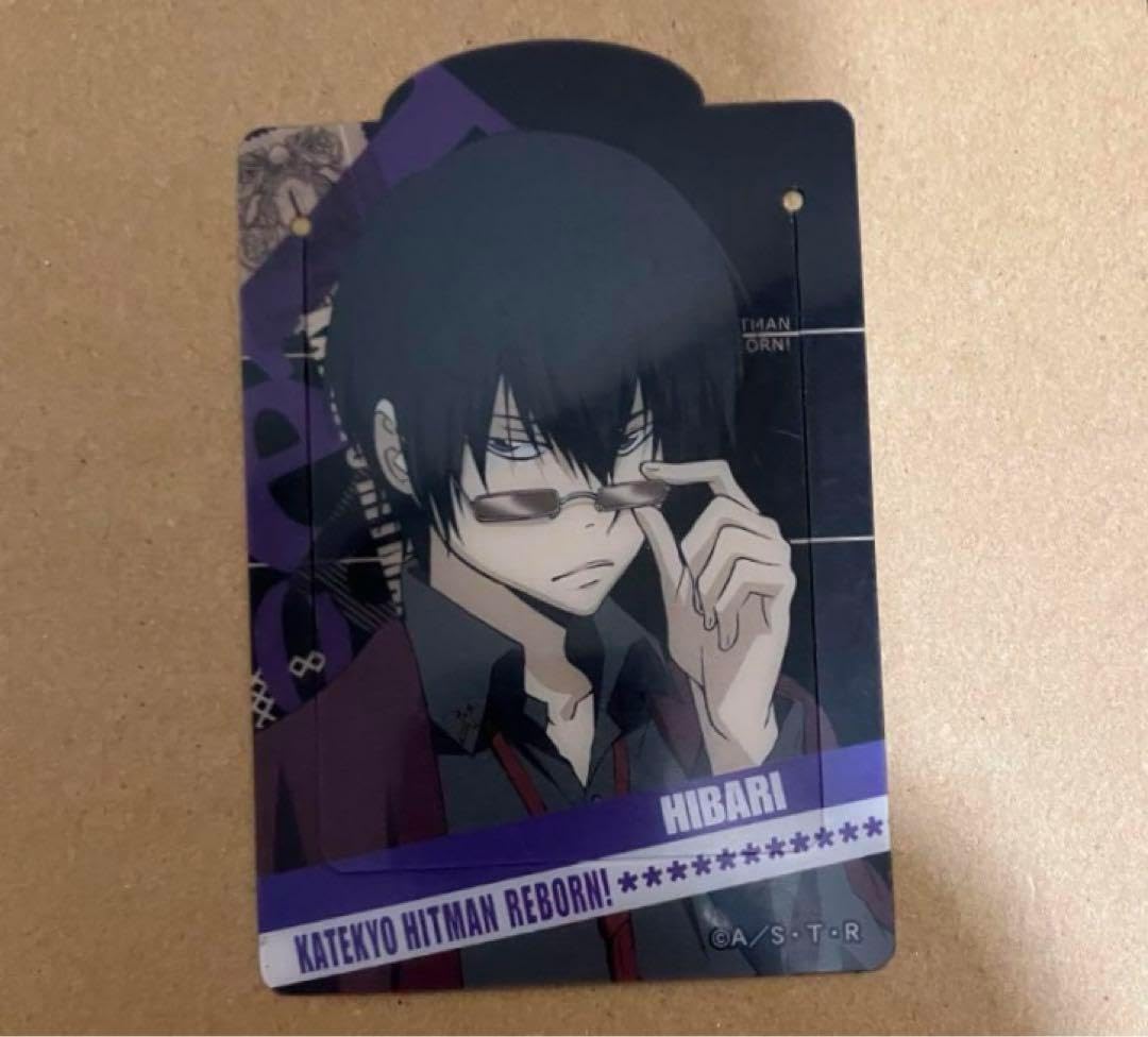 家庭教師ヒットマンREBORN 雲雀恭弥 クリアしおり ブックマーカー