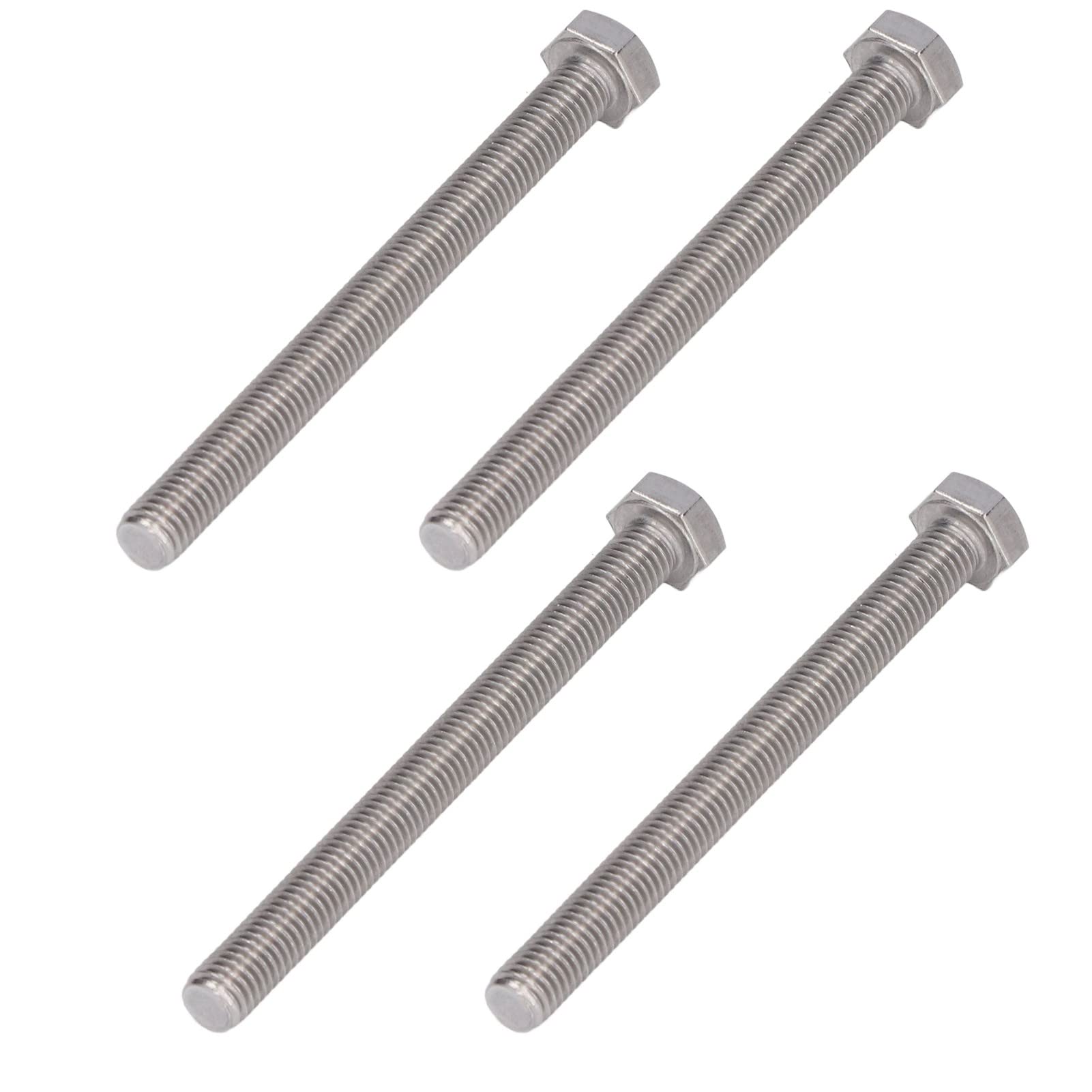 20 pezzi, bulloni esagonali M10x1,5 a filetto grosso, viti a filetto completo in acciaio inox A2 DIN 933, per lavori di costruzione fai-da-te e uso in garage, compatibili con chiav (M10*110)