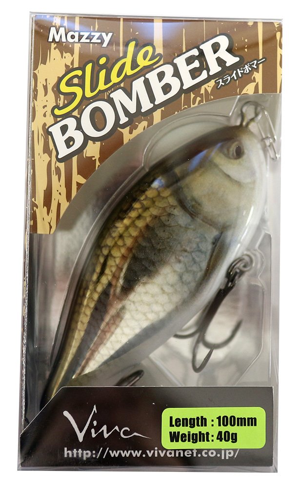 CORMORAN Vibration Mudgee Slide Bomber 3.9 inches (100 mm) 1.4 oz (40 g) Various