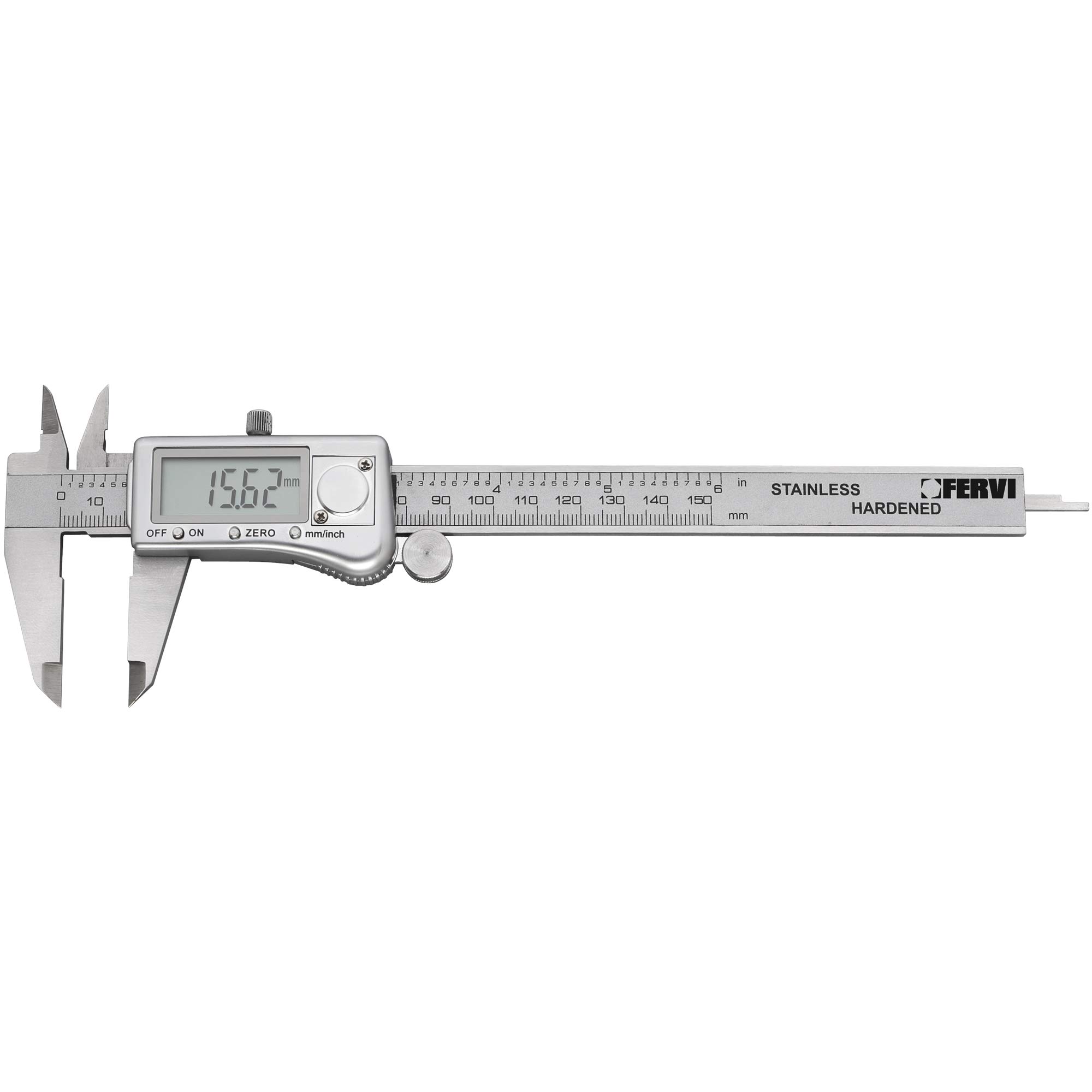 CALIBRO ELETTRONICO DIGITALE INOX FERVI C033